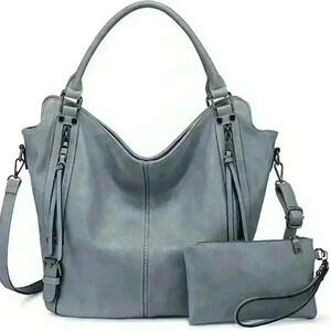 REALER Tote Bag for Women PU Leather Shoulder/Crossbody Bags​